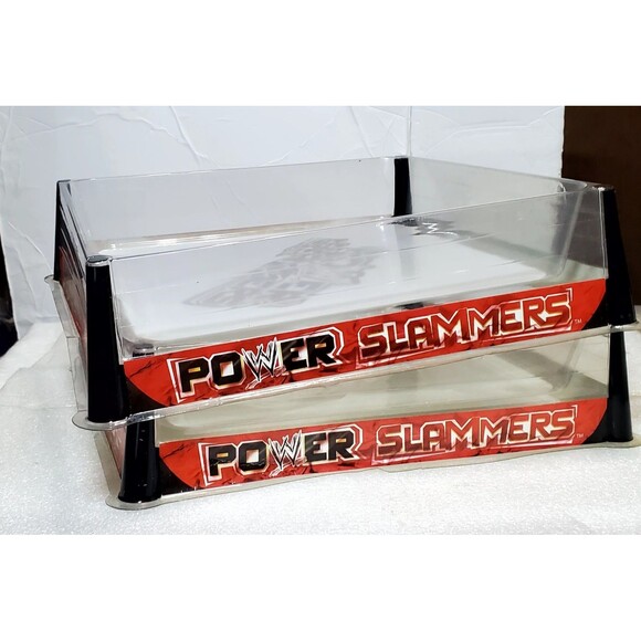 WWE Power Slammers Wrestling Ring 2Pack Display Set by Mattel Smackdown Action - Picture 2 of 16